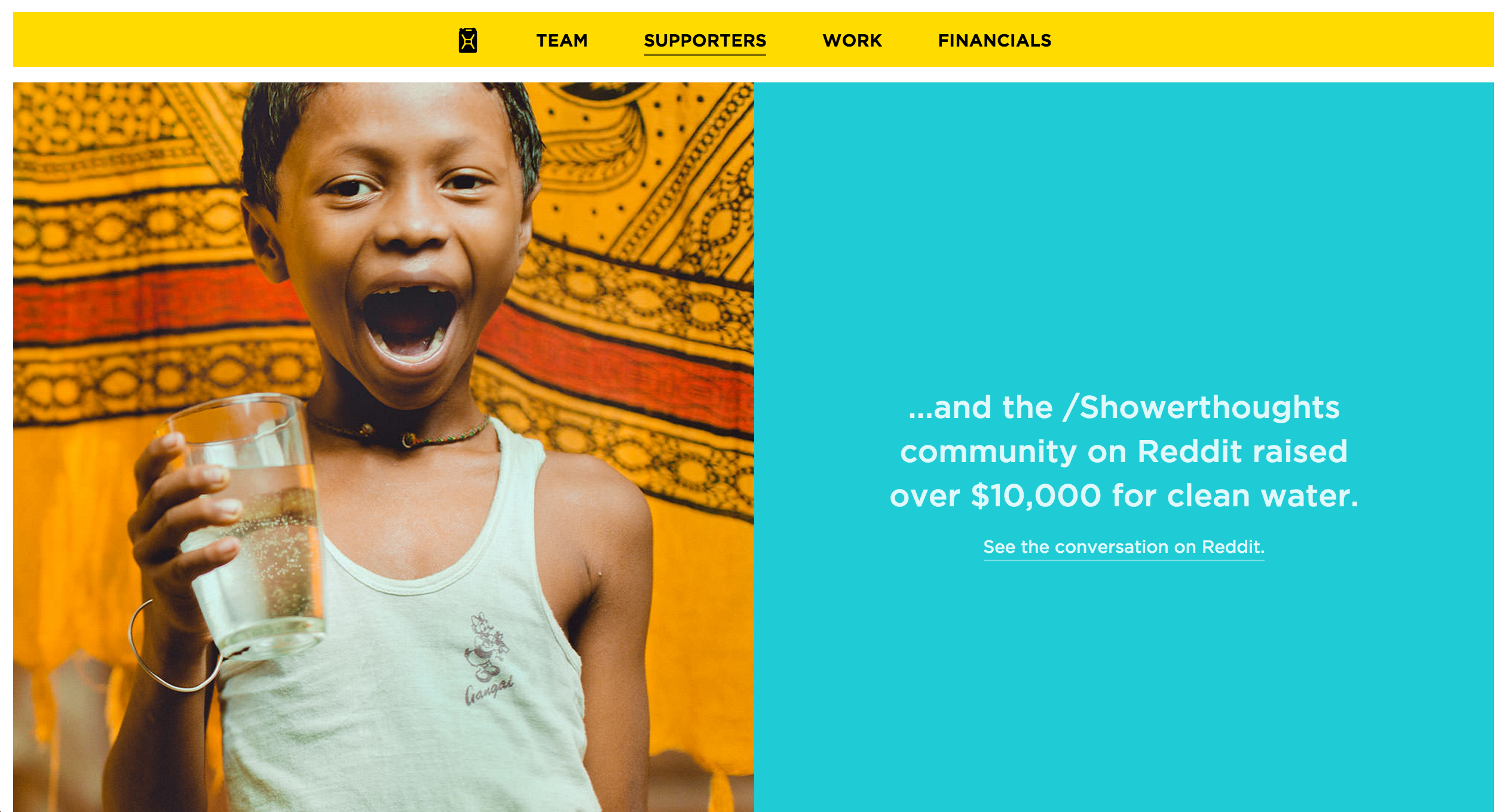  Charity Water 2014 Annual Report Column Five