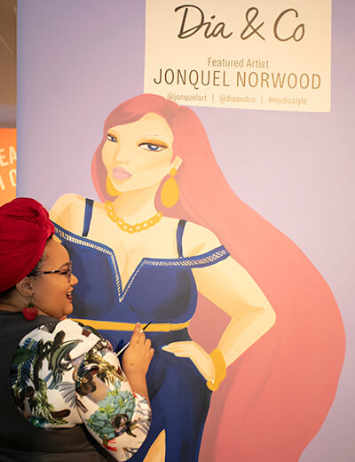 plus size art jonquel