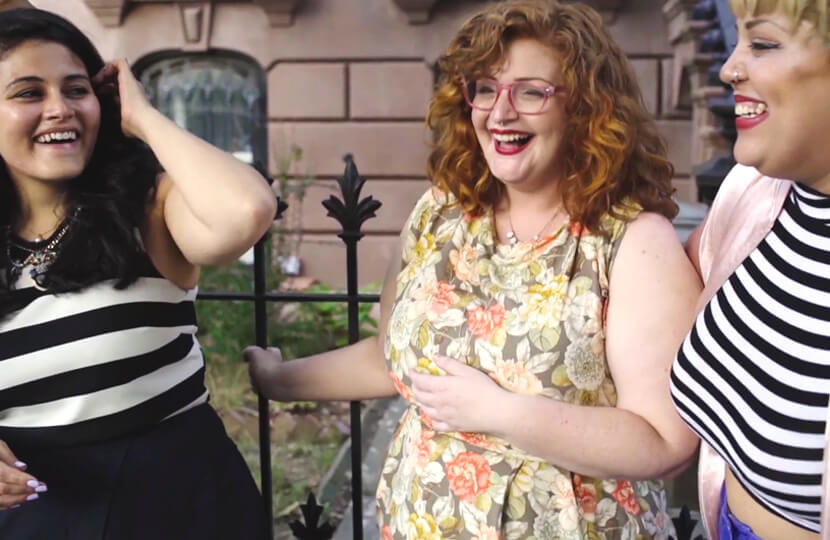three women plus size style 2018
