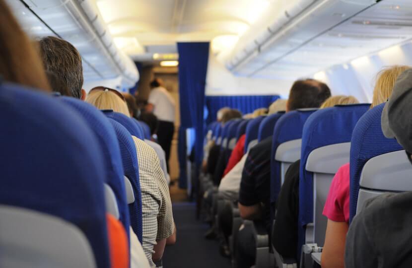airplane cabin