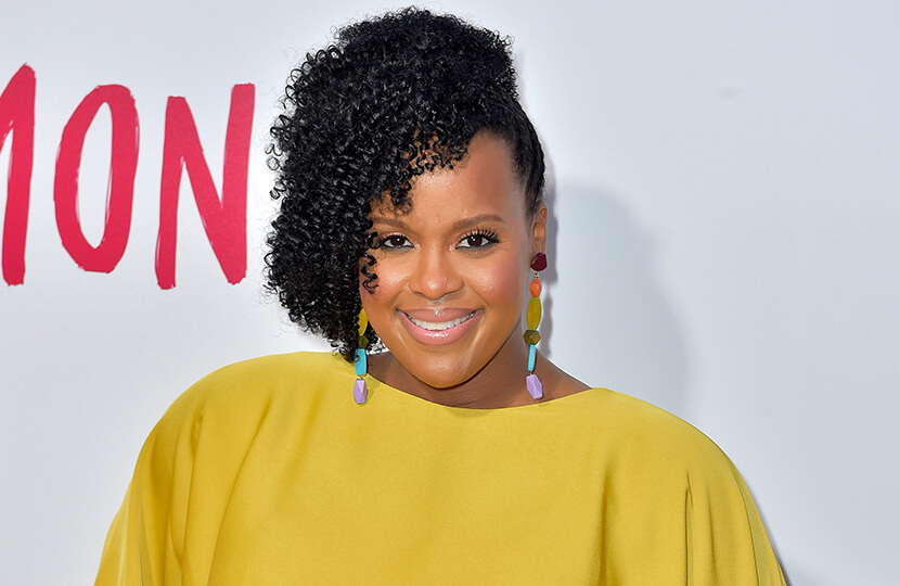 2018 recap natasha rothwell yellow dress