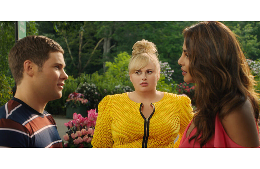 adam devine rebel wilson priyanka chopra isn't it romantic scene