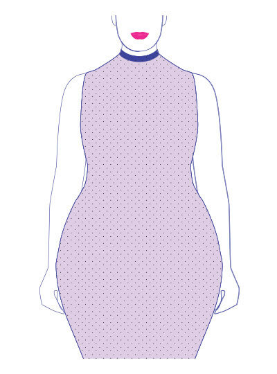 plus-size body shape bottom-heavy