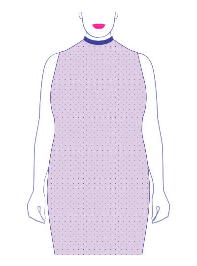 plus-size body shape straight rectangle