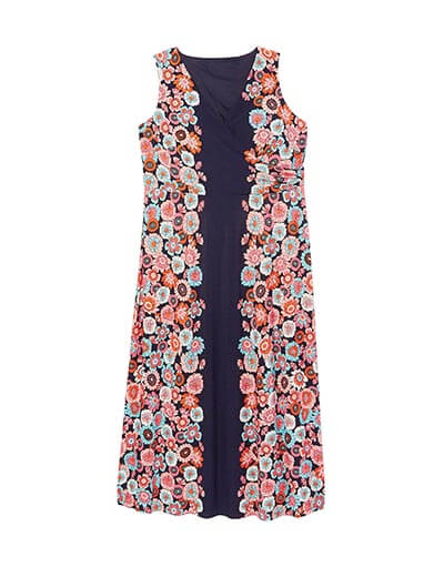 floral maxi dress