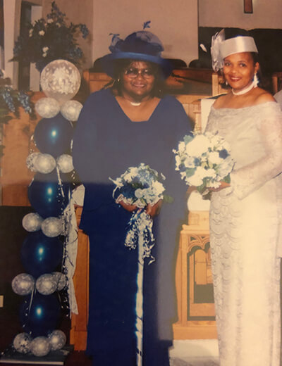 de'shantel odom-brown grandmom and aunt dee