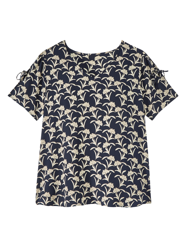 dia community blouse plus size top with split sleeves
