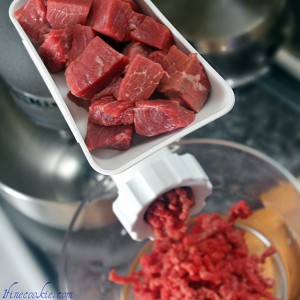 DC meat grinder
