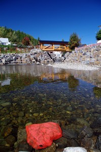 The first of the Mark Creek Bridge replacements recognized. Ian Cobb/e-KNOW images