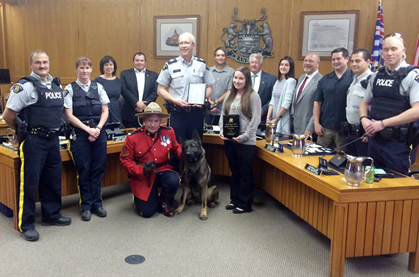 Local woman, RCMP honoured