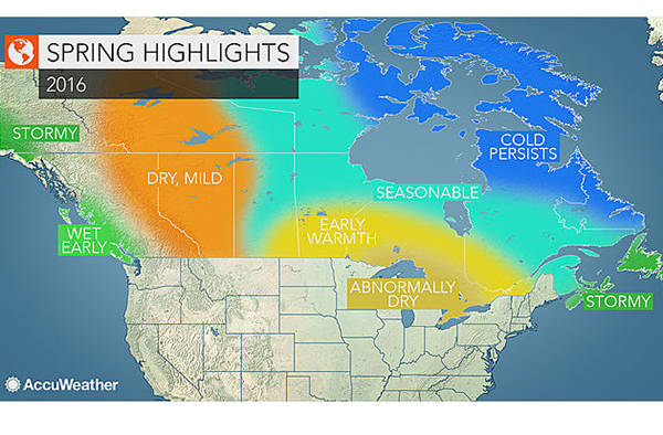 Warm spring forecasted