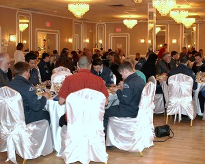 A formal dinner was held at the Causeway Bay in Sparwood before the 30th Anniversary Reunion for the Elk Valley Air Cadets Squadron. Guests included Kootenay-Columbia MP Wayne Stetski, District of Sparwood councillor Jenna Jenson and Elk Valley RCMP Detachment commanding officer Sgt. Will Thien. Photo S.L. Furedi