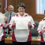 Council honours trio of Special Olympians
