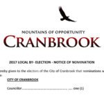 By-election – notice of nomination