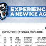 ICE training camp schedule released