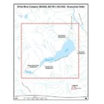 Evacuation order issued for Whiteswan