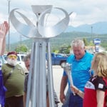Torch lit for 55+ BC Games