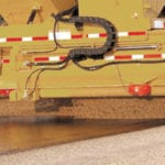 Side road chip seal work underway