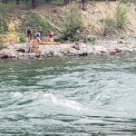 Kayakers stranded on St. Mary’s River