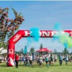 A fun and colourful Sunday in Moir Park