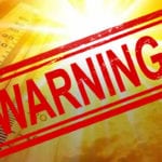 Heat warning for East Kootenay south