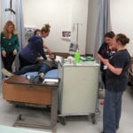 College welcomes fourth year nursing students