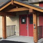 Accessible doors open at Civic Centre