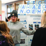 COTR students discuss research with McKim students