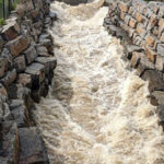 City asks people to stay away from fast flowing creeks