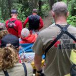 Fernie SAR rescue injured trail rider