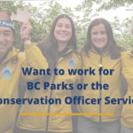 Youth work experience program with BC Parks and COS