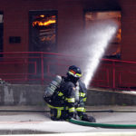 City working with property owners of fire sites
