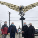 Spirit Of Freedom sculpture at Harmony Park commemorated
