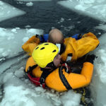 Fernie Fire Rescue undergoing ice rescue training