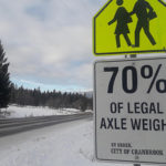 City easing load restrictions today