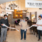 Residents enjoying pub at Kootenay Street Village