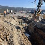 McPhee/Theatre Road intersection work underway
