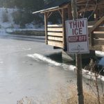 Thin ice warnings for Cranbrook bodies of water