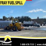 Jaffray diesel spill cleanup continues