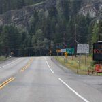 Traffic moving on Highway 3 after crash east of Sparwood