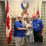 Branch 24 donates to Cranbrook Kimberley Hospice