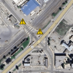 King Street crossing closed for work Monday