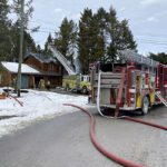 Firefighters battling structure fire at Columere Park