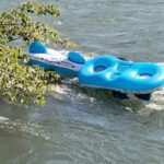 Watercraft found abandoned on Elk River