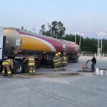 Firefighters respond to fuel spill in Jaffray
