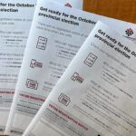 Get ready for the October 19 provincial election