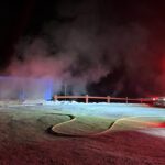 Overnight bin fire at Edgewater Transfer Station