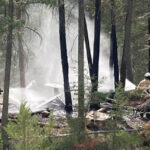 CFFR knock down tree fort fire near town
