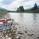 Logjam warning for Elk River near Fernie