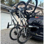 Three bicycles stolen off back of vehicle